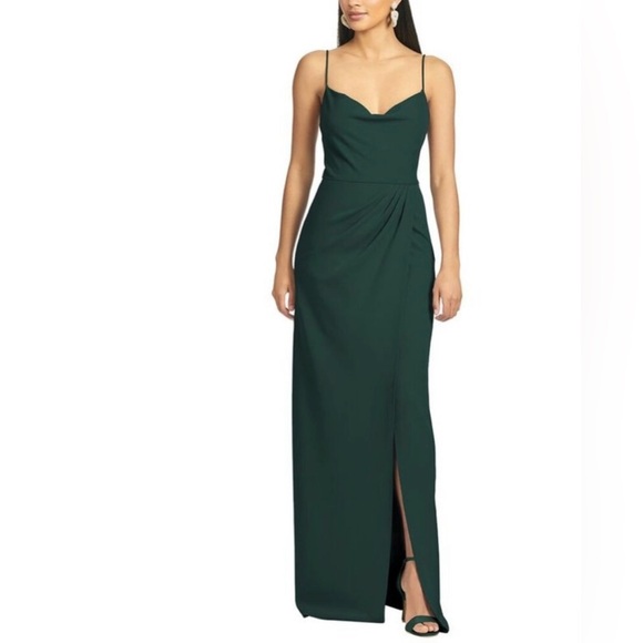 Sachin & Babi Womens  Paulina Gown Emerald - Picture 1 of 3